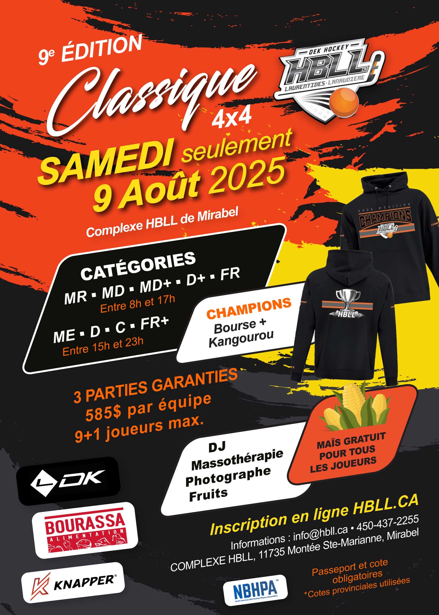 Classique hbll 2025 affiche